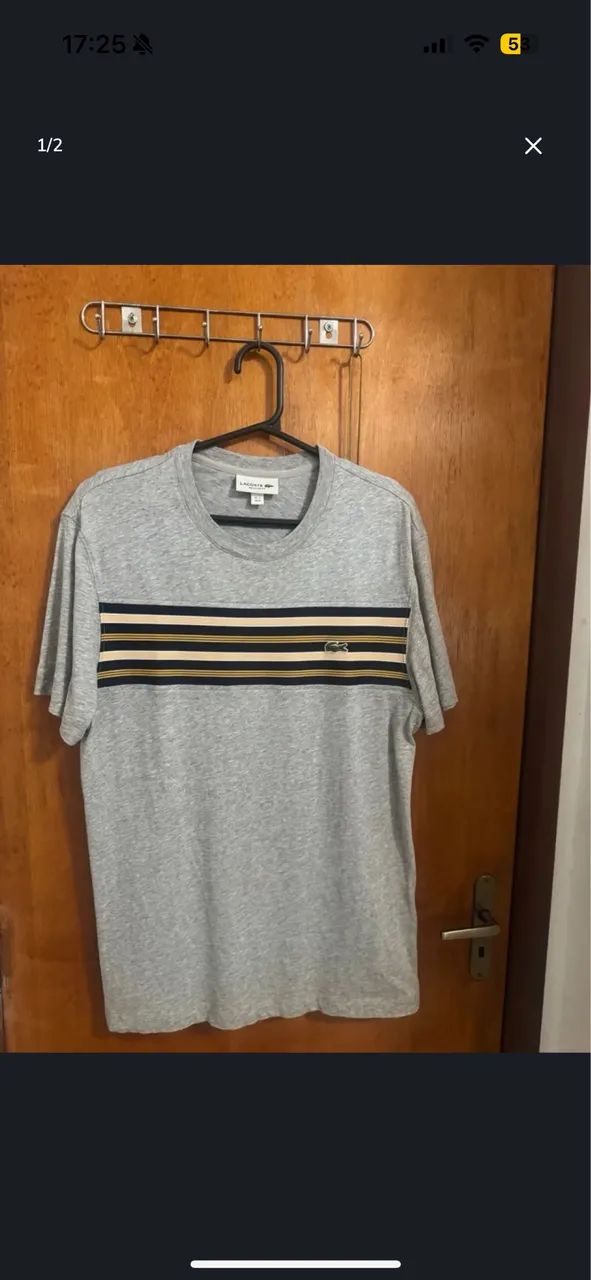 Camiseta nova Lacoste original 