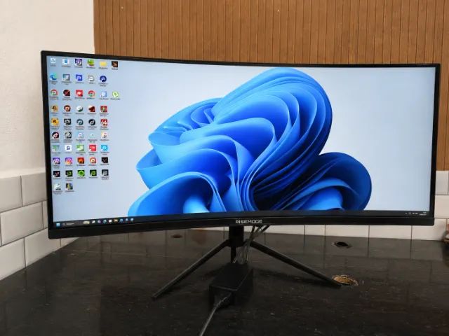 Monitor 34 Ultrawide Curvo Risemode lacrado na caixa 