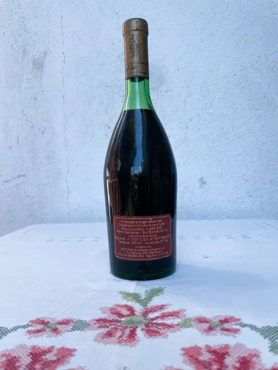 Vinho Mont Clair Tinto 740ml antigo  - Foto 2