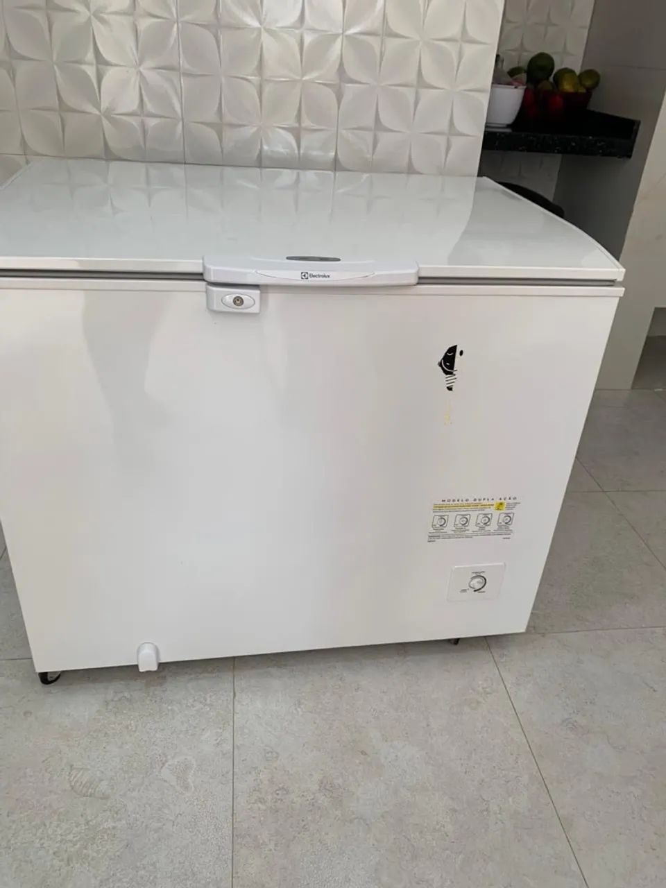 Freezer horinzontal eletrolux 