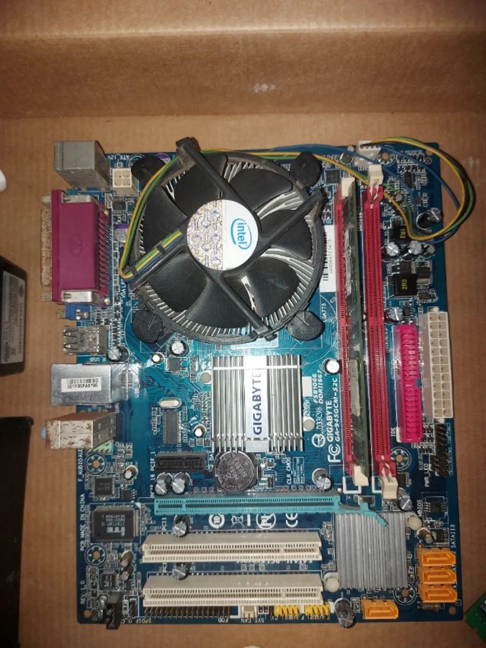 Kit Completo intel 775, preço de desapego, oportunidade, funcionando perfeitamente. - Foto 3