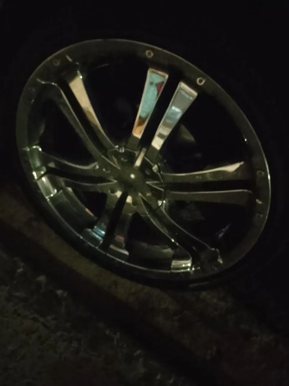 Rodas aro 20 cromada 