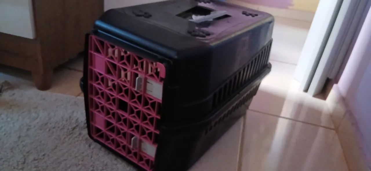 Caixa transportadora de cachorro e gatos  - Foto 3