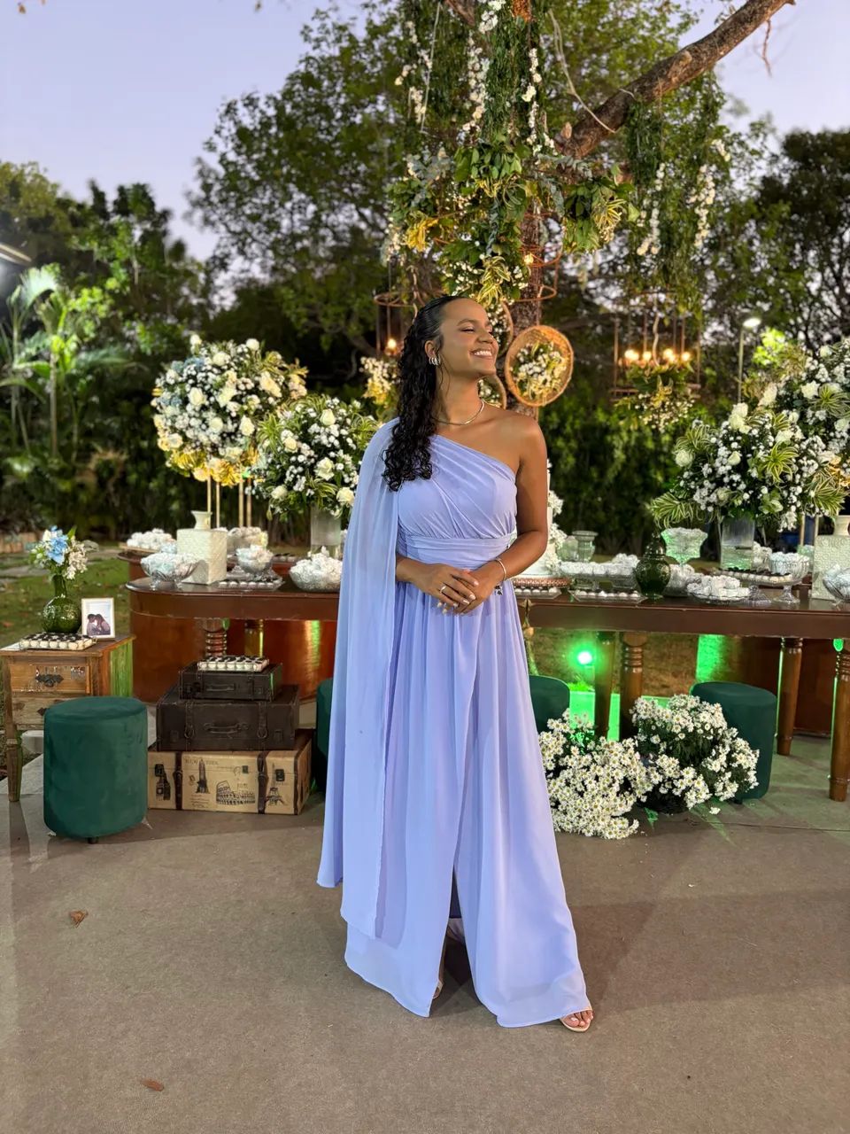 Vestido de festa lavanda  - Foto 4