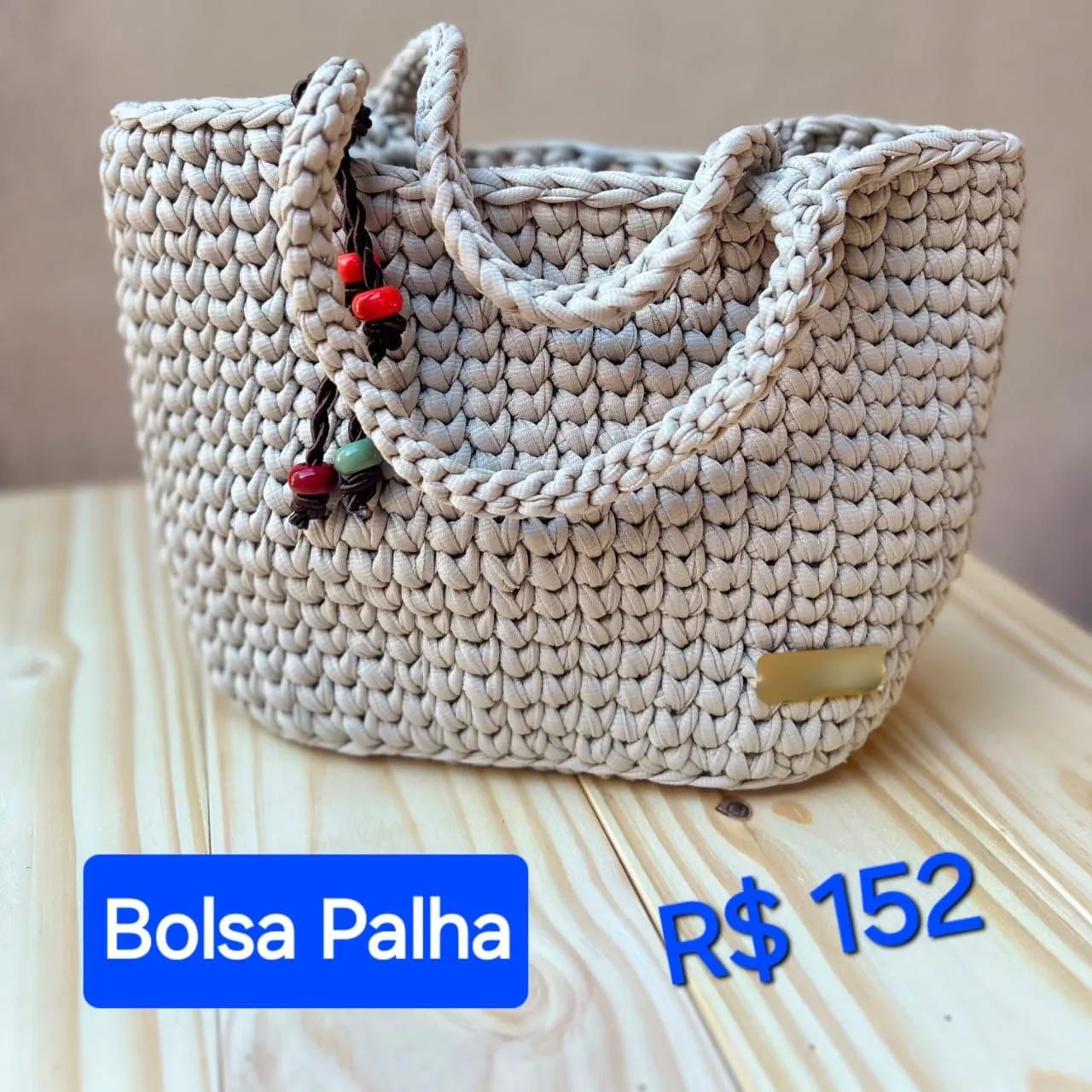 Bolsa em crochê 