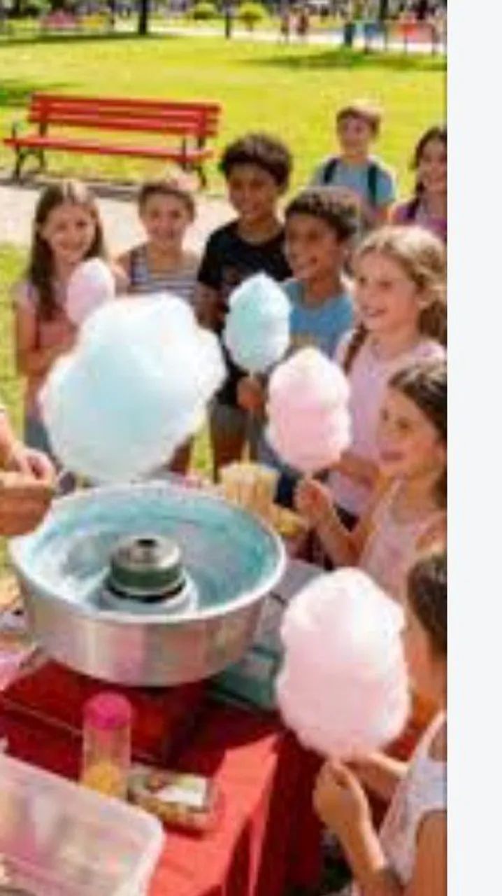 Adoçando a festa com lindos e deliciosos algodão doce  - Foto 4