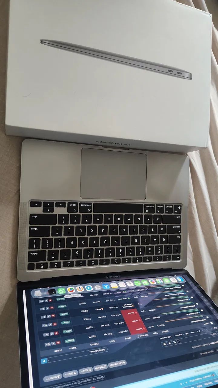 MacBook Air m1 + caixa + nota - Foto 3