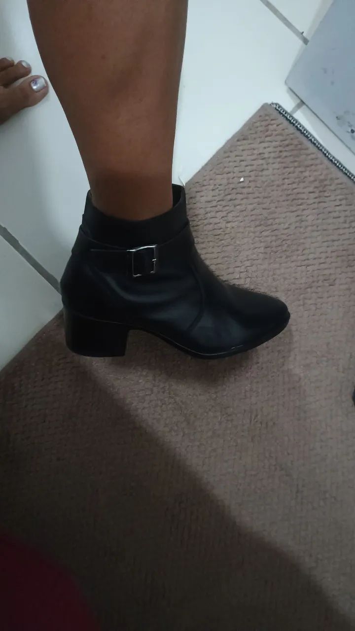 Vendo, bota de couro legítimo nova na caixa,  - Foto 2