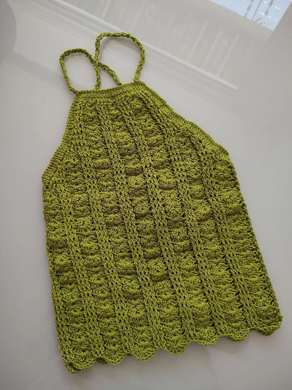 Blusa Crochê pistache 