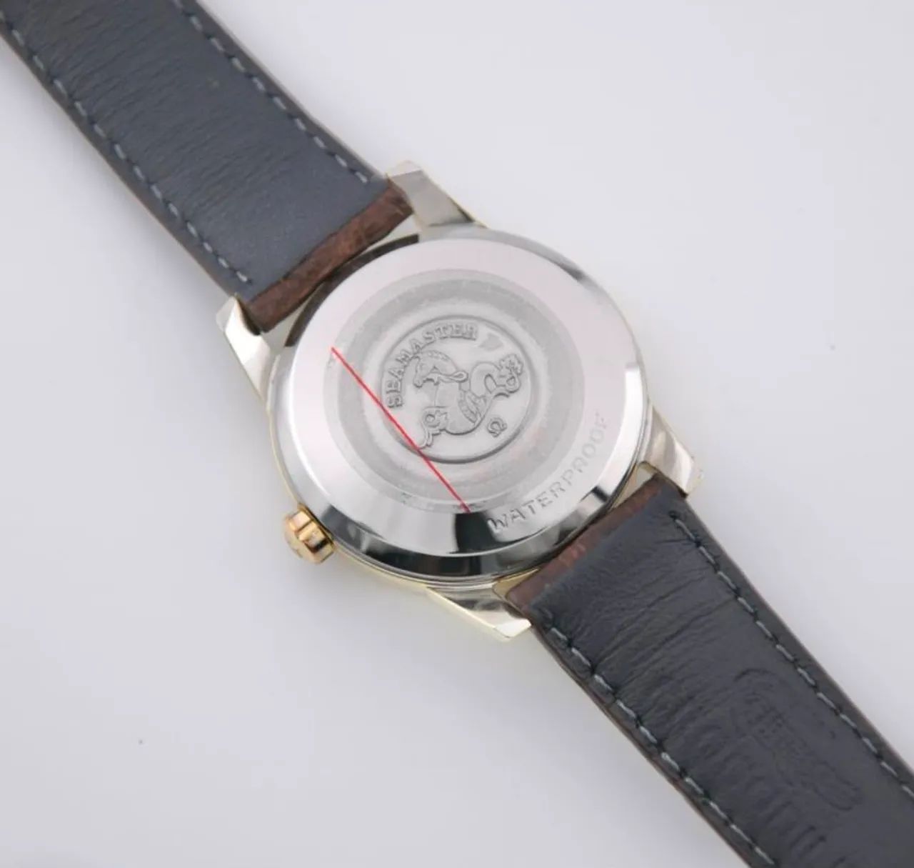 Omega seamaster 1958 automático em ouro - Foto 3