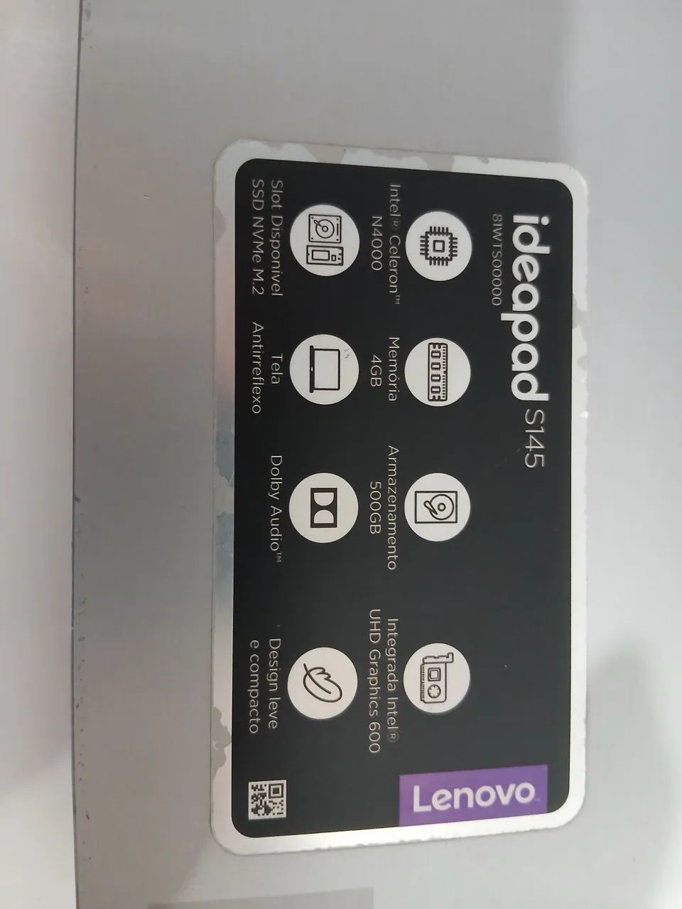 Vende-se notebook ideapad s145, acompanhado com carregador original - Foto 3