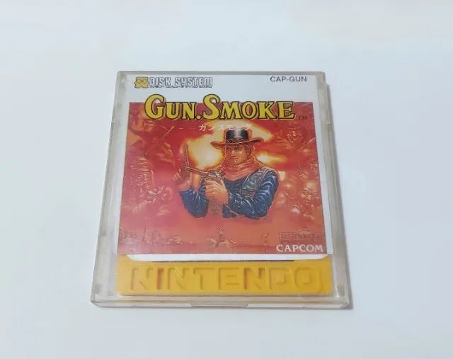 Gun Smoke original para Nintendo Disk System Twin Famicom