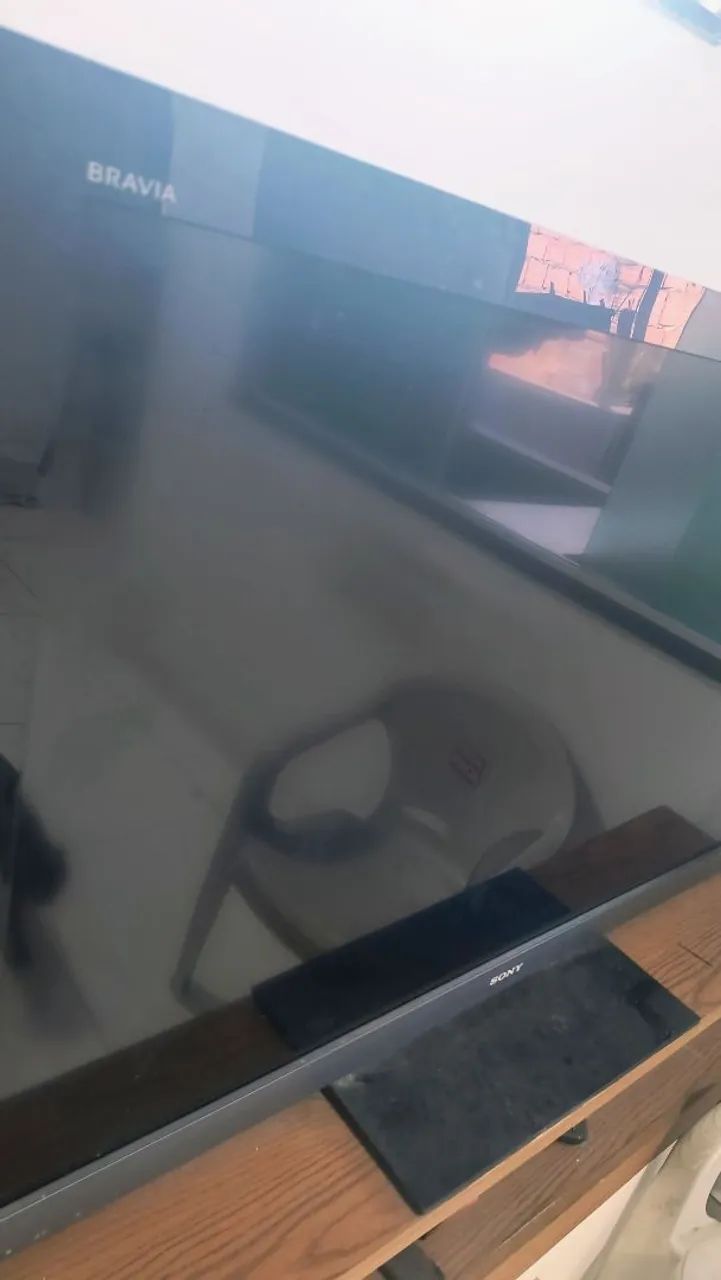 Tv SONY 55" com defeito