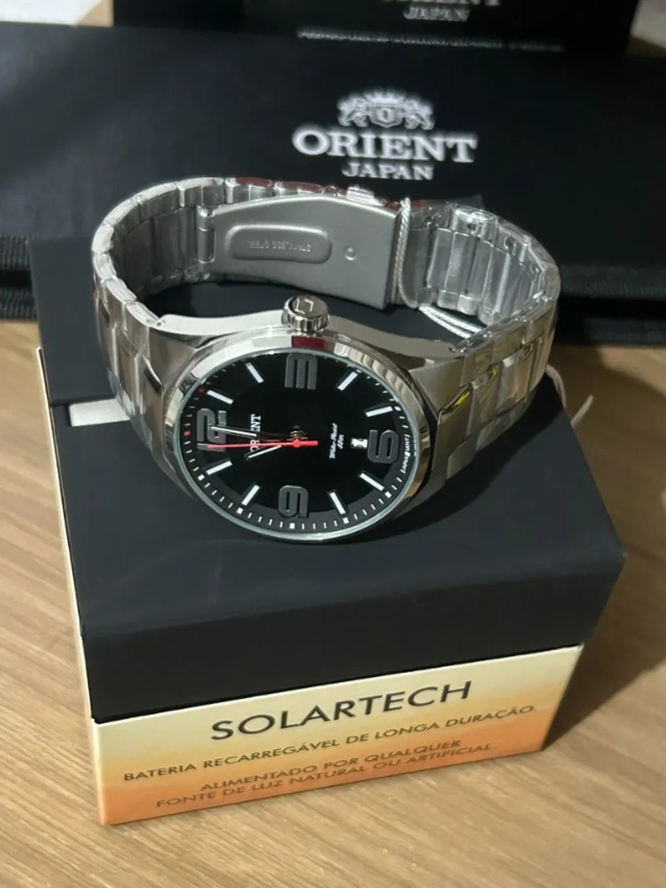 Relógio Orient 43mm Original nos Plásticos - Foto 3