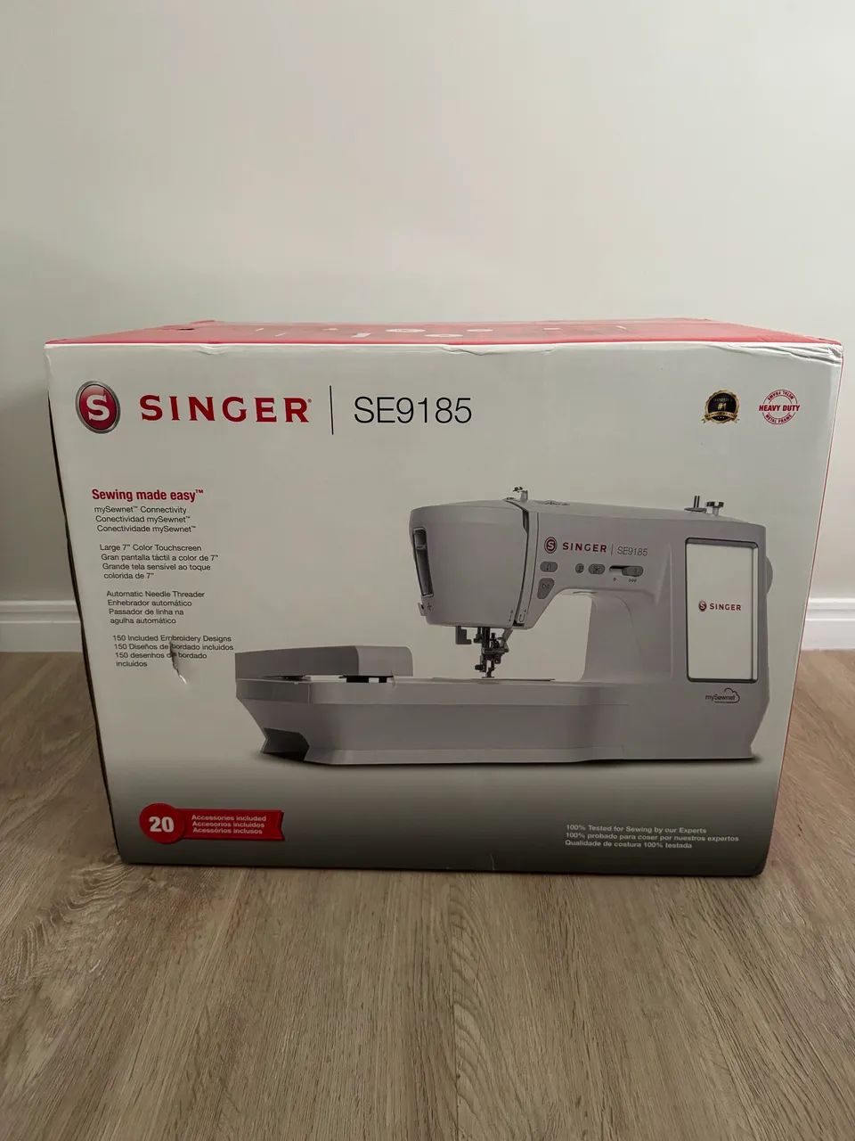 Máquina de Bordado e Costura Singer SE9185