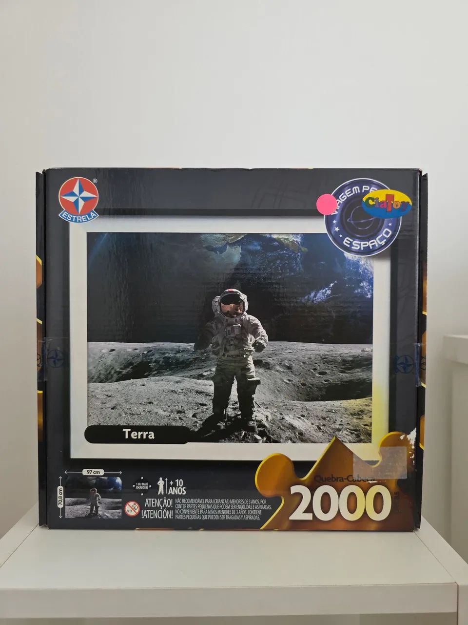 Quebra-cabeça astronauta (LACRADO)