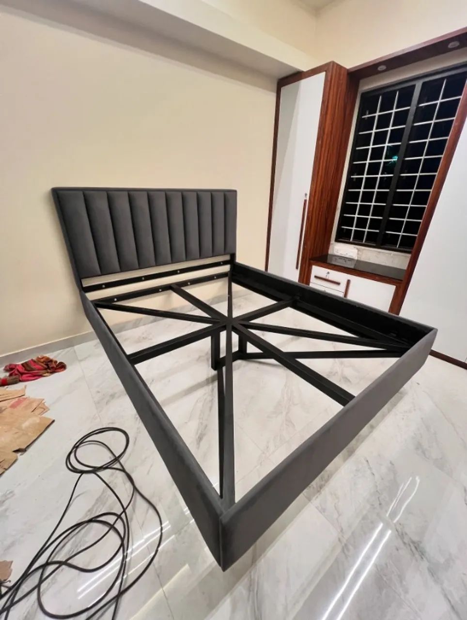 CAMA INDUSTRIAL ESTOFADA - FABRICAÇÃO SOB MEDIDA - Foto 4