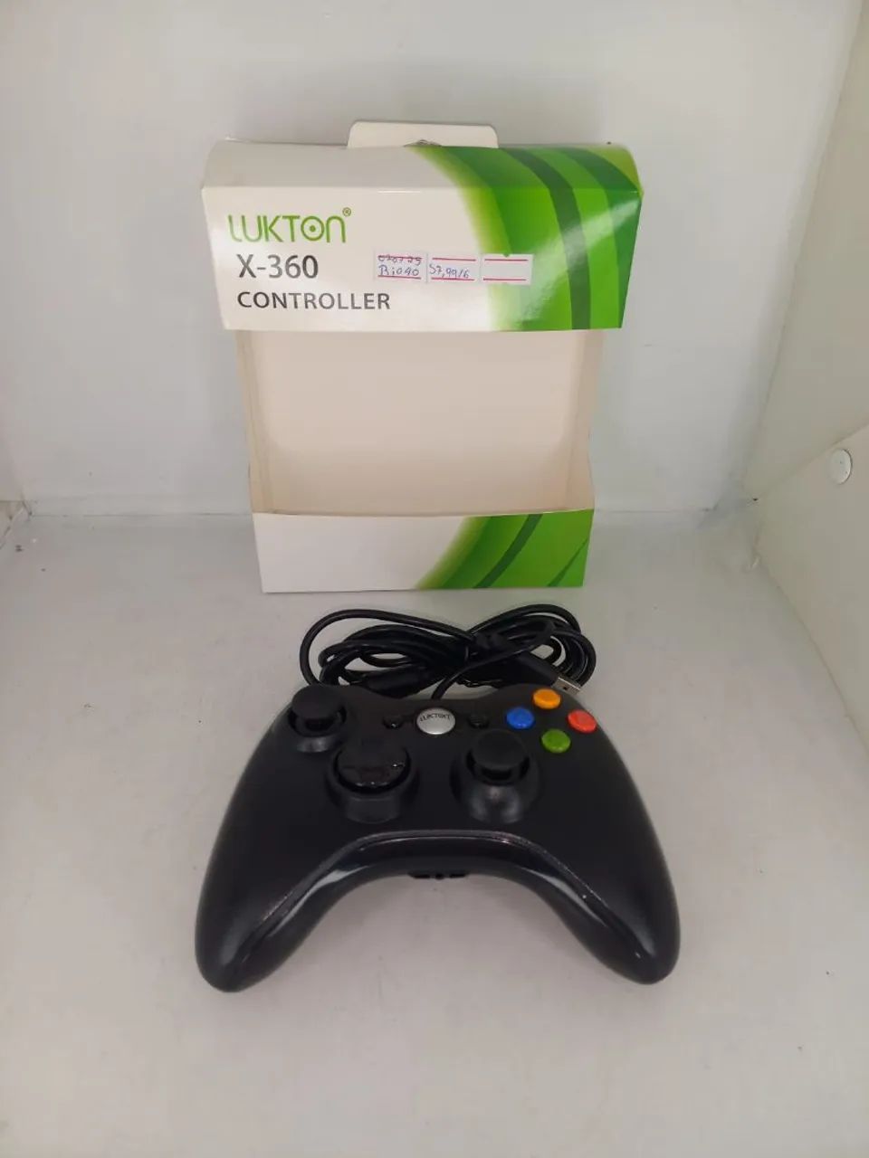 CONTROLE X360 COM FIO <br>*CONTROLE XBOX 360  - Foto 5