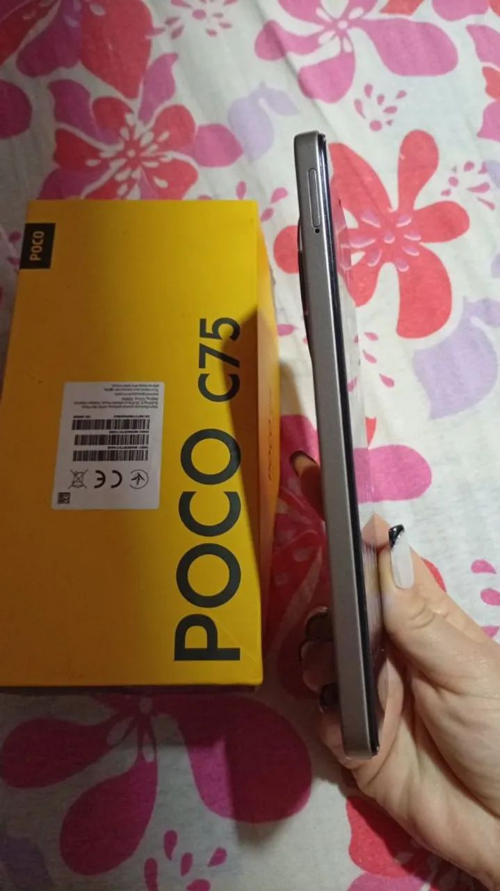 poco出品 Poco C75 256gb,650 aceito proposta ZAP * - Celulares e Smartphones