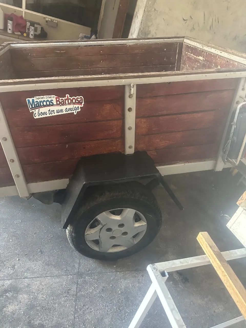 Carrocinha de 1 eixo
