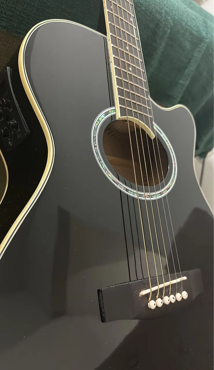 Violão Ginnini GN 3T performance elétrico de aço 