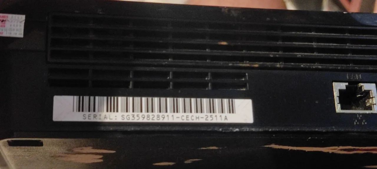 Ps3 slim com defeito sem imagem apenas o console.  - Foto 4