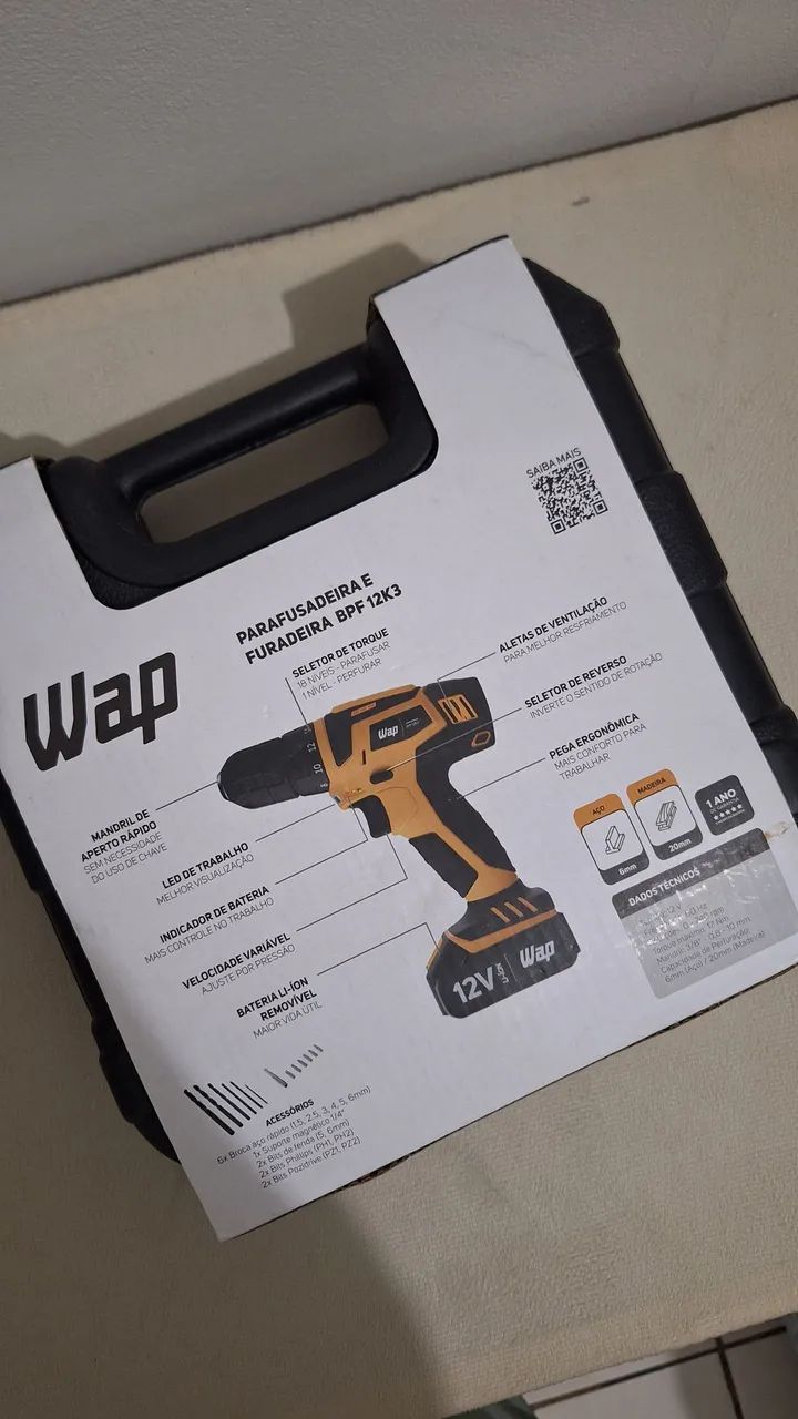 Furadeira e Parafusadeira Wap  - Foto 2