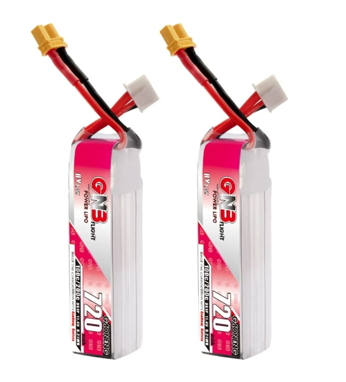 Bateria GAONENG GNB LiPo 3S 720 mAh 100C XT30