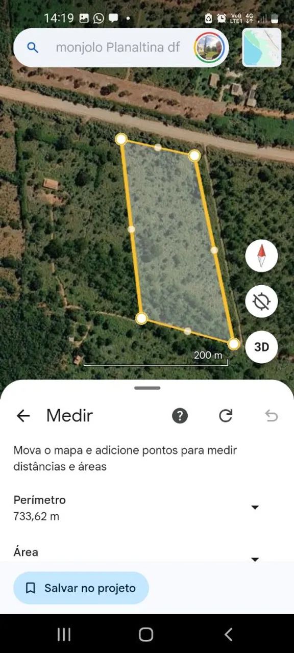 Chácara 2 hectares Monjolo Planaltina Df