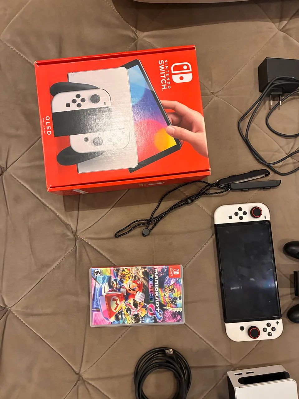 Nintendo Switch OLED BRANCO 64GB  - Foto 3