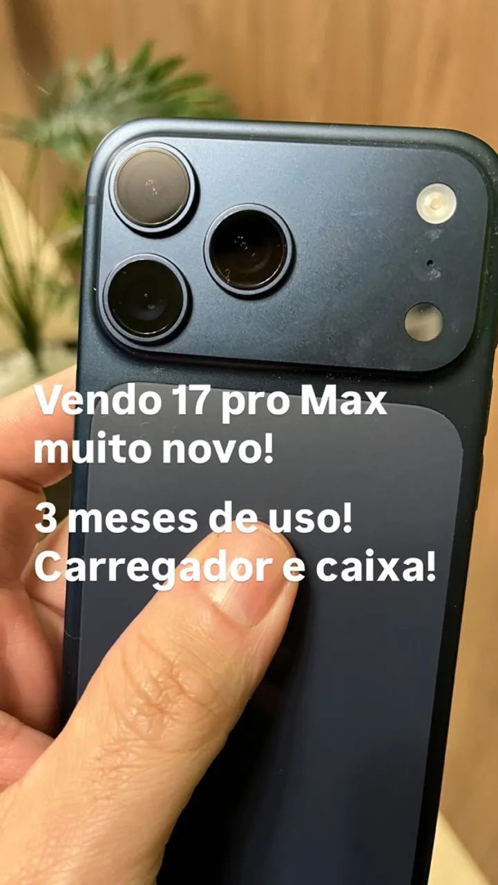 17 pro max muito novo 