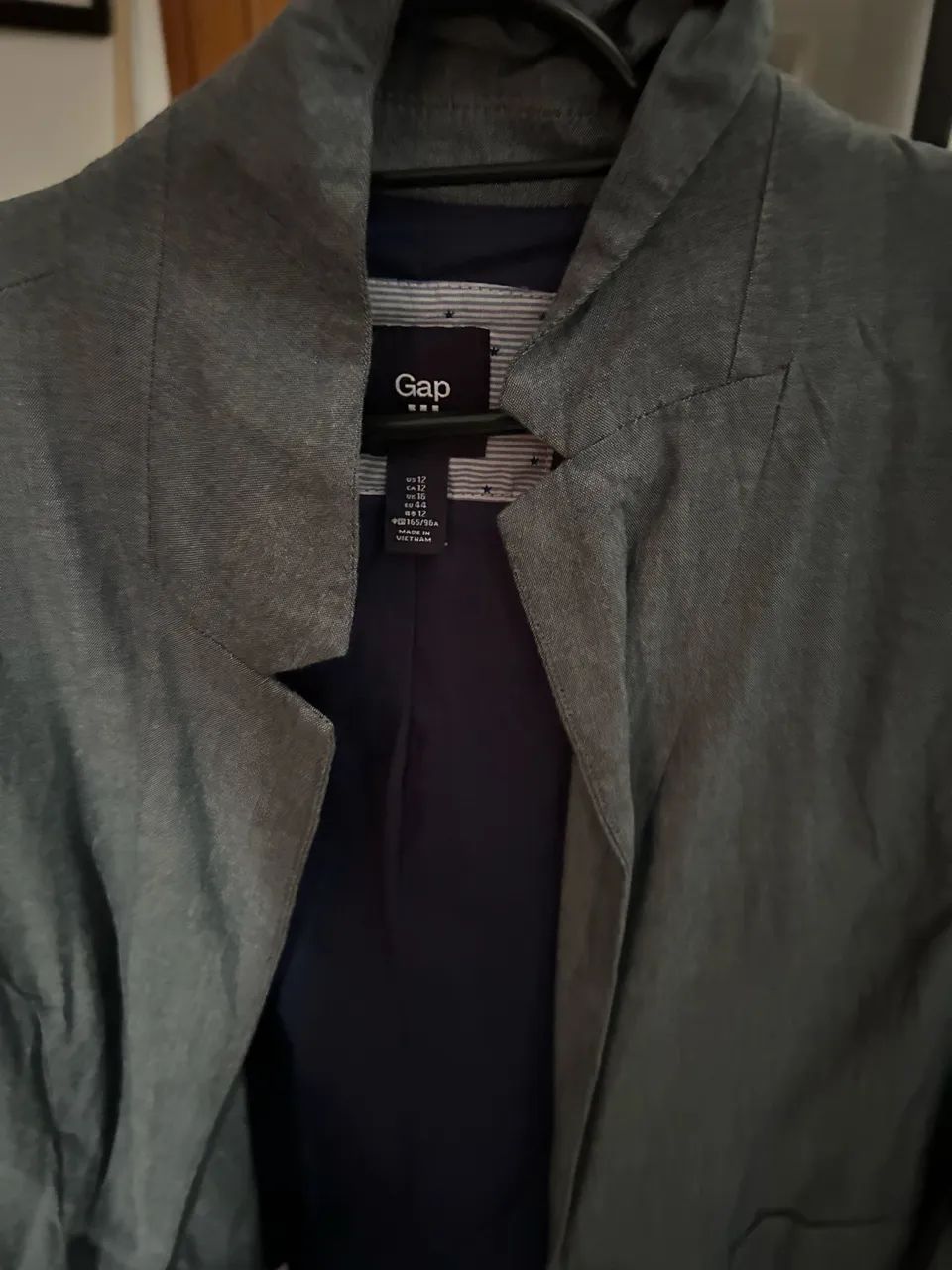 Blazer feminino gap tam. M azul - Foto 3