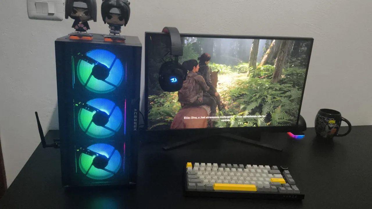 SETUP GAMER COMPLETO VENDO OU TROCO POR PS5 PRO - Foto 2