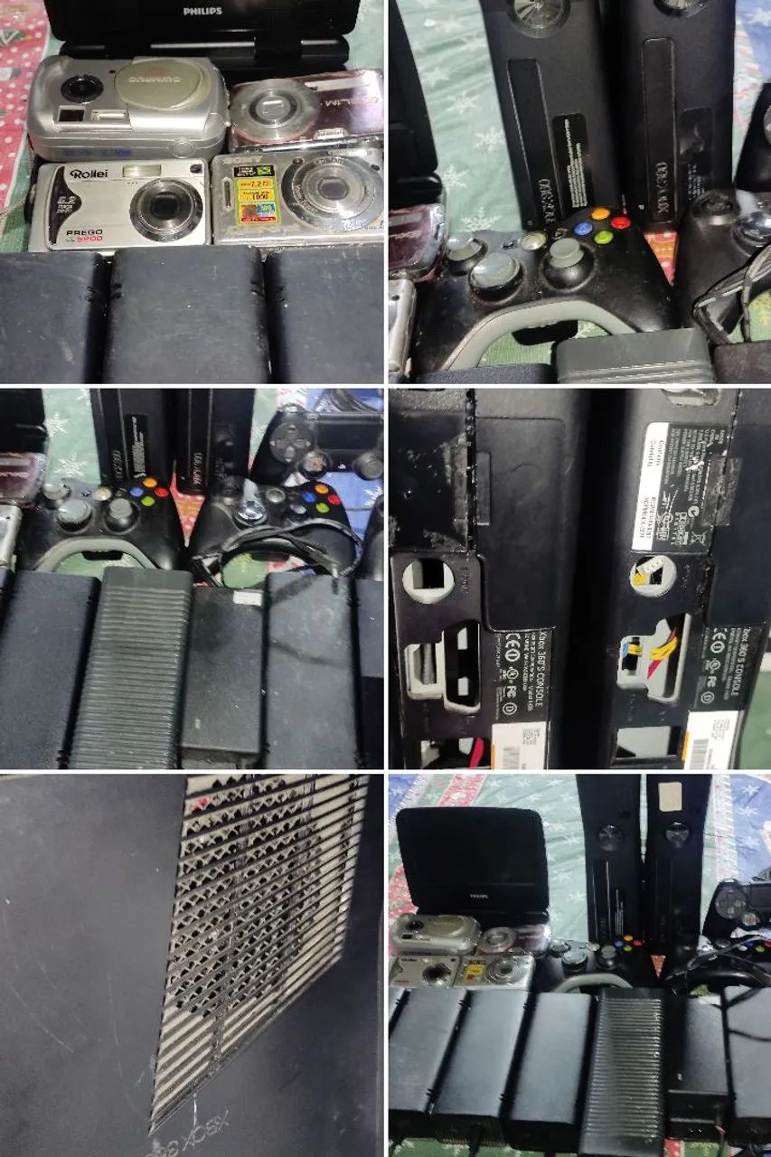 Lote de games e acessórios,leia a descrição**