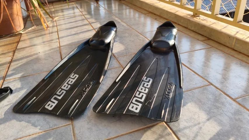 Nadadeira SeaSub Velox (Tam 38-39) - Ideal para Mergulho e Pesca Sub