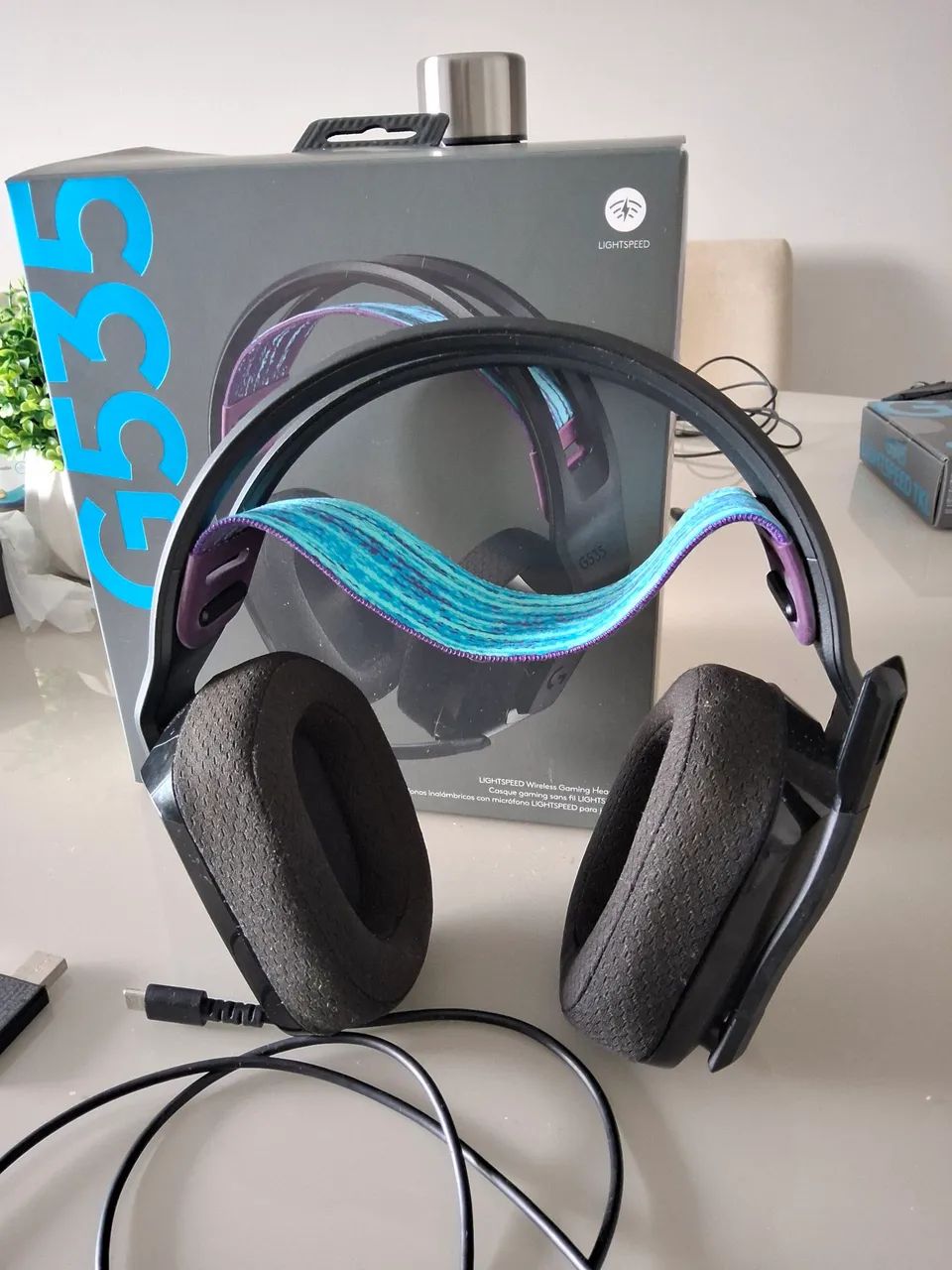 Headset logitech G535 sem fio