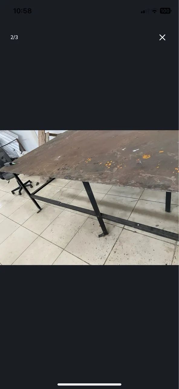 Mesa de aço - Foto 2