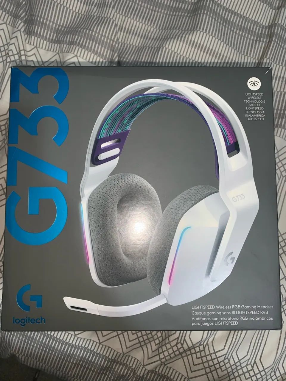 Headset Logitech g733 White
