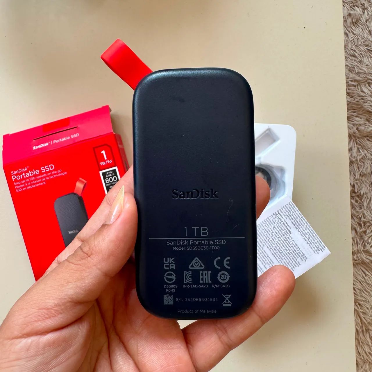 MEMÓRIA IPHONE SSD 1TB PORTÁTIL SANDISK - Foto 4