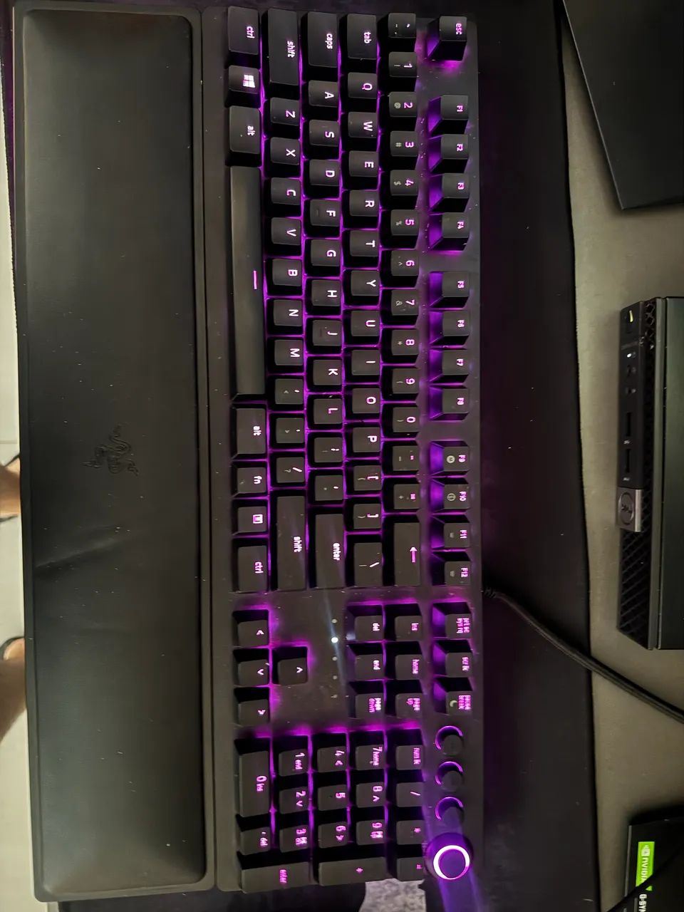 Teclado e mouse razer