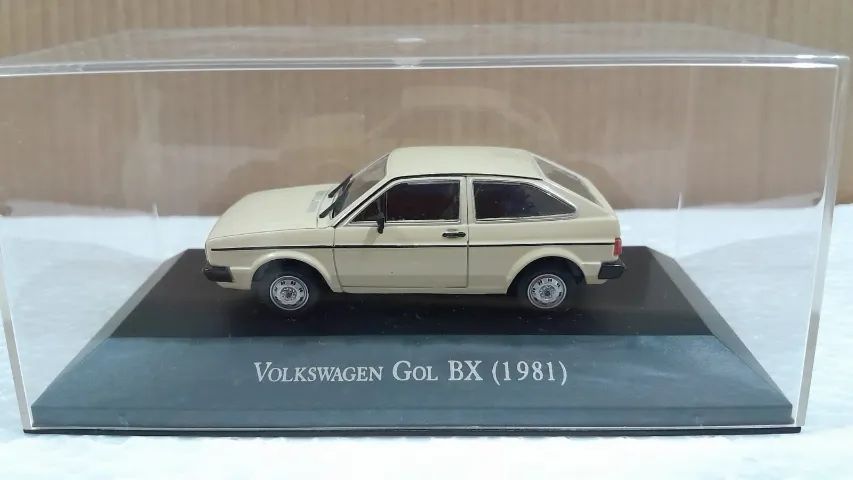  Miniatura Carro Volkswagen Gol BX 1981