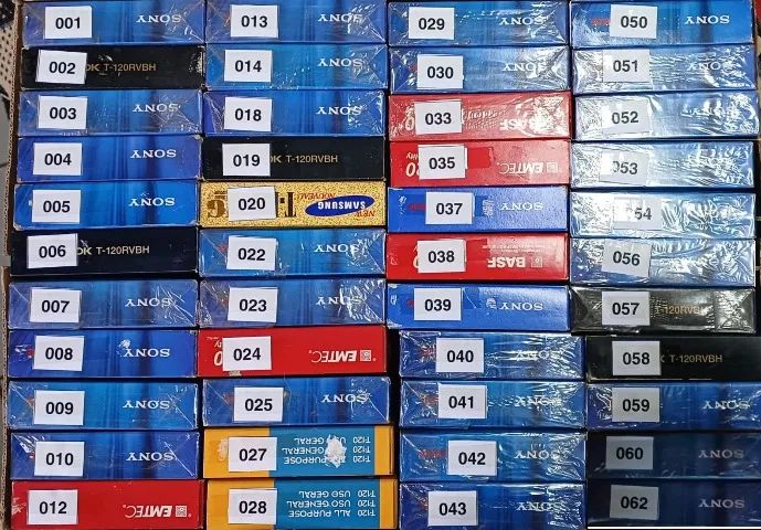 Fitas VHS Gravadas Usadas - Foto 2