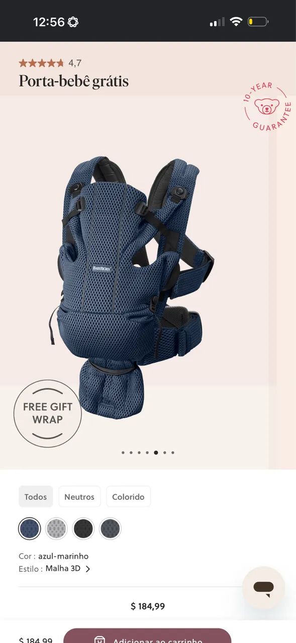 Mochila evolutiva baby Björn  - Foto 5