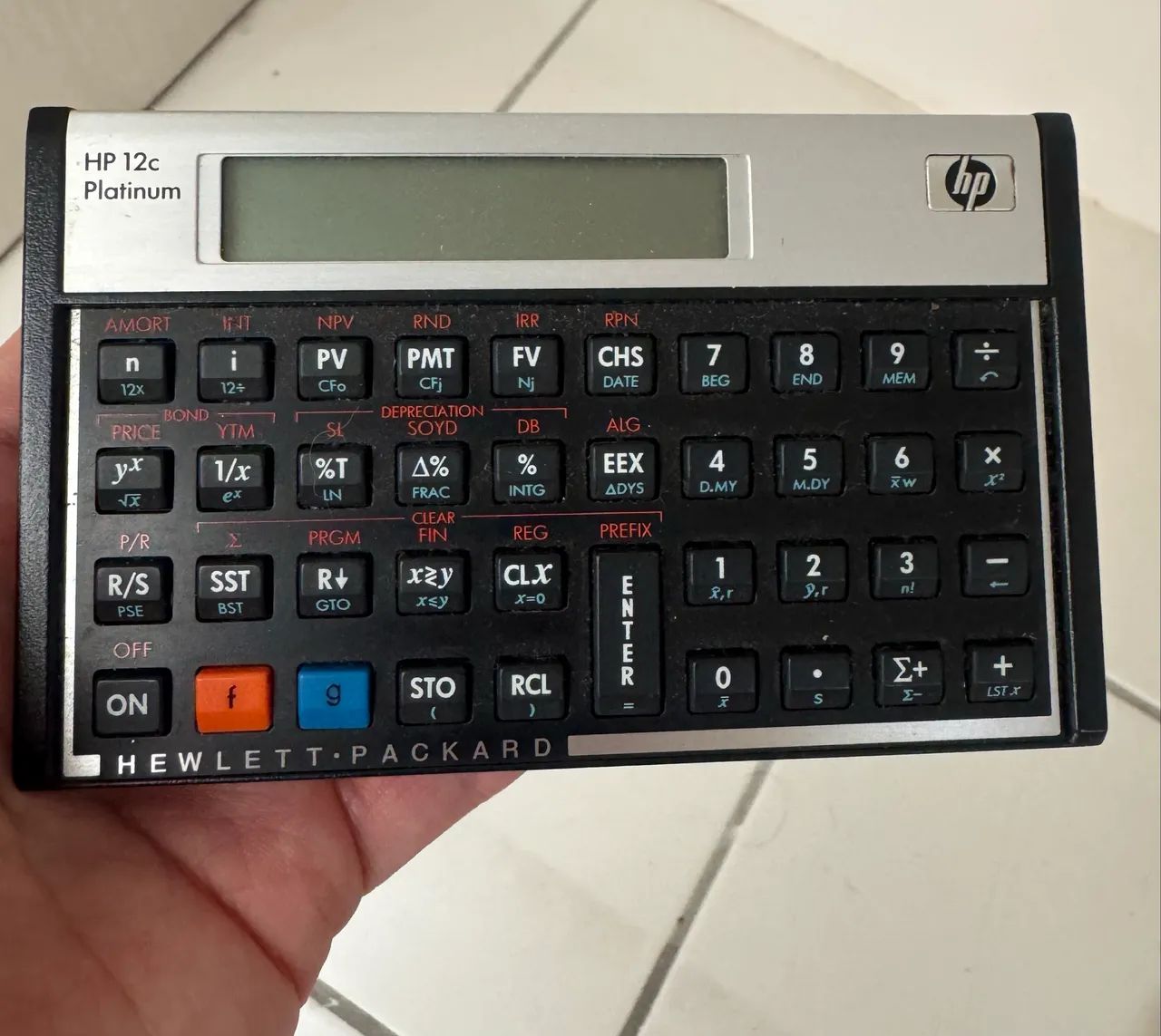 Calculadora financeira HP 12c Platinum - Foto 3