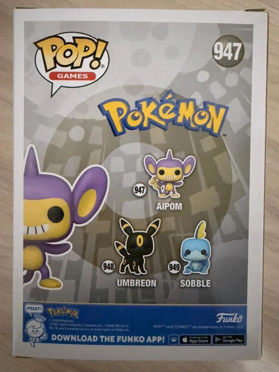 Funko Pop Pokemon Aipom 947 Flocked - Foto 3
