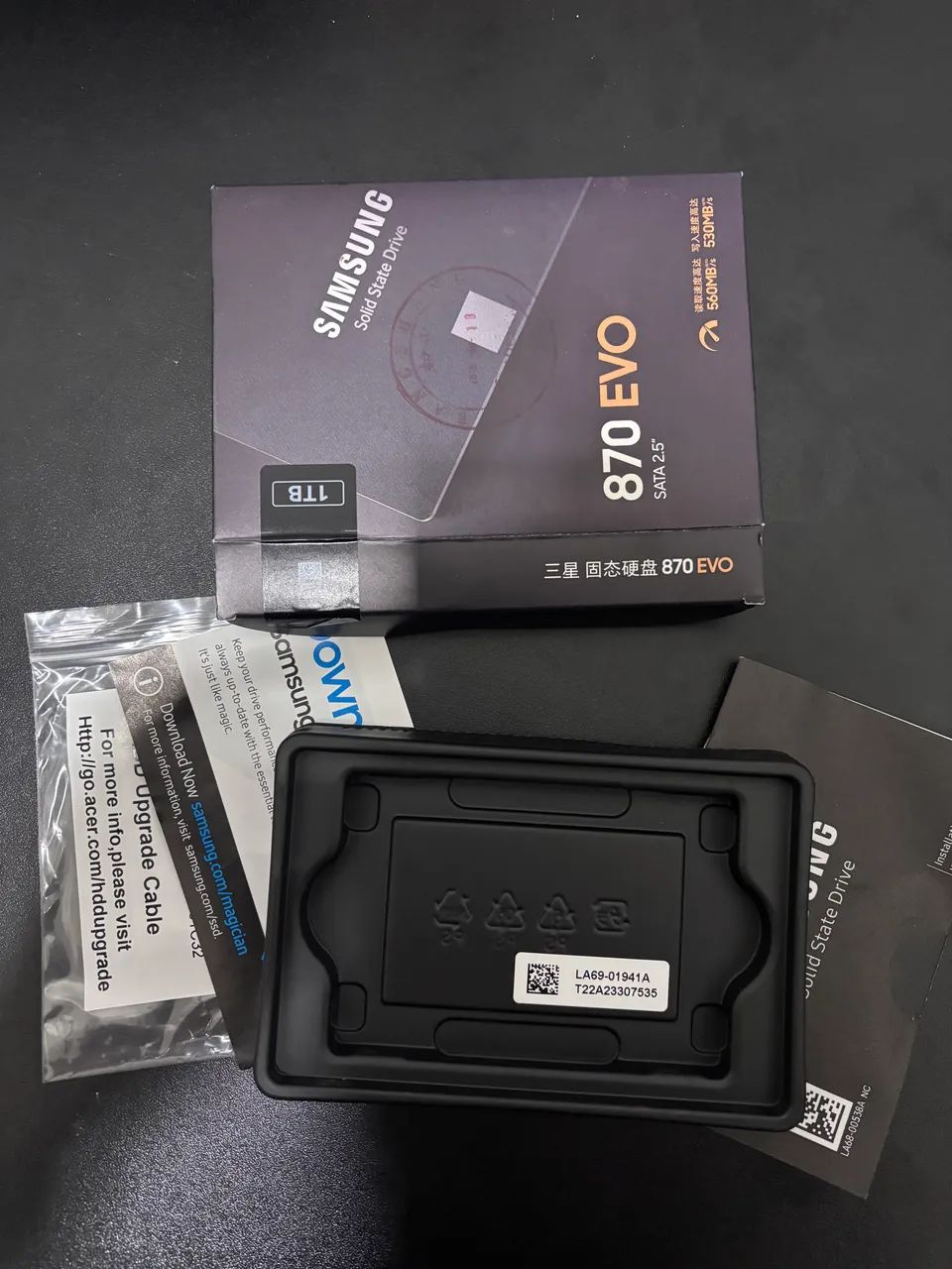 Ssd sata samsung 870 Evo 1tb - Foto 2