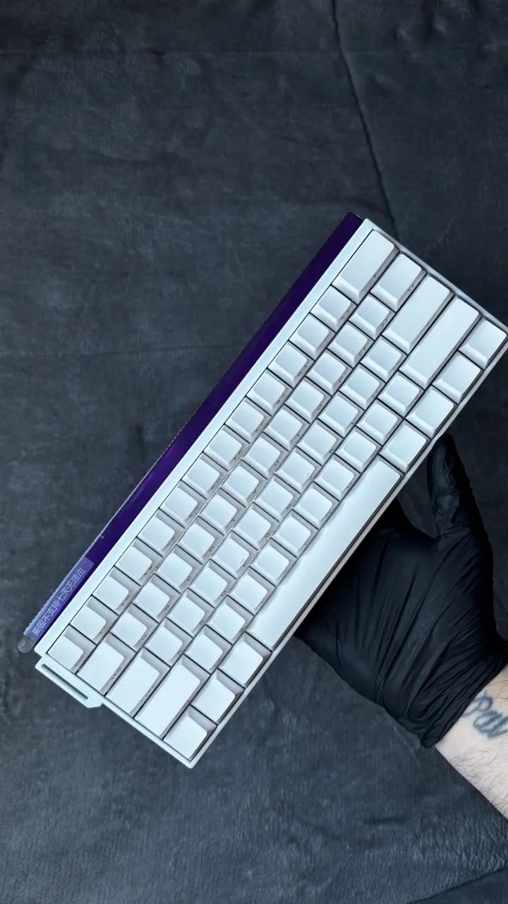 TECLADO MAGNETICO BRANCO AKKO SHINE60 - Foto 5