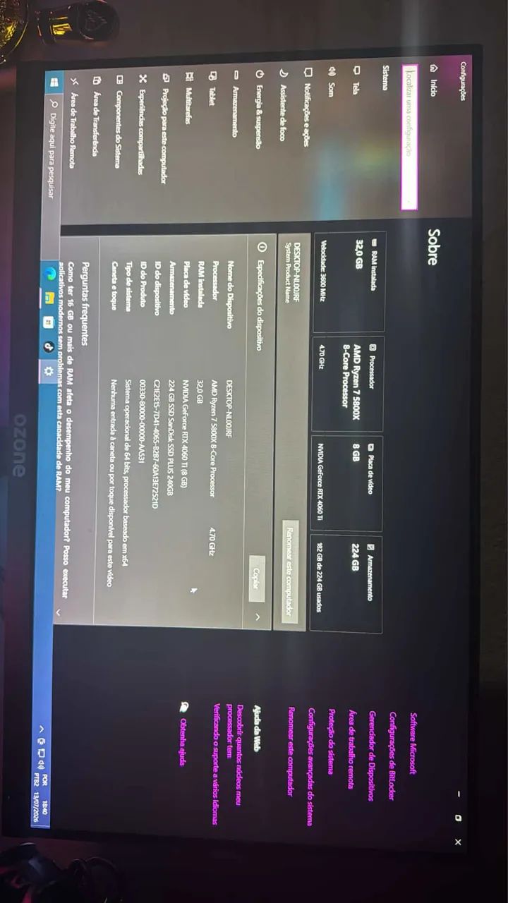 Vendo Computador Completo - Tudo Funcionando Perfeitamente! - Foto 3