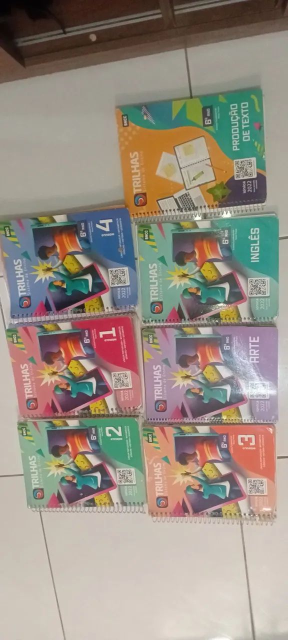 Livros trilhas FTD 6°ano 