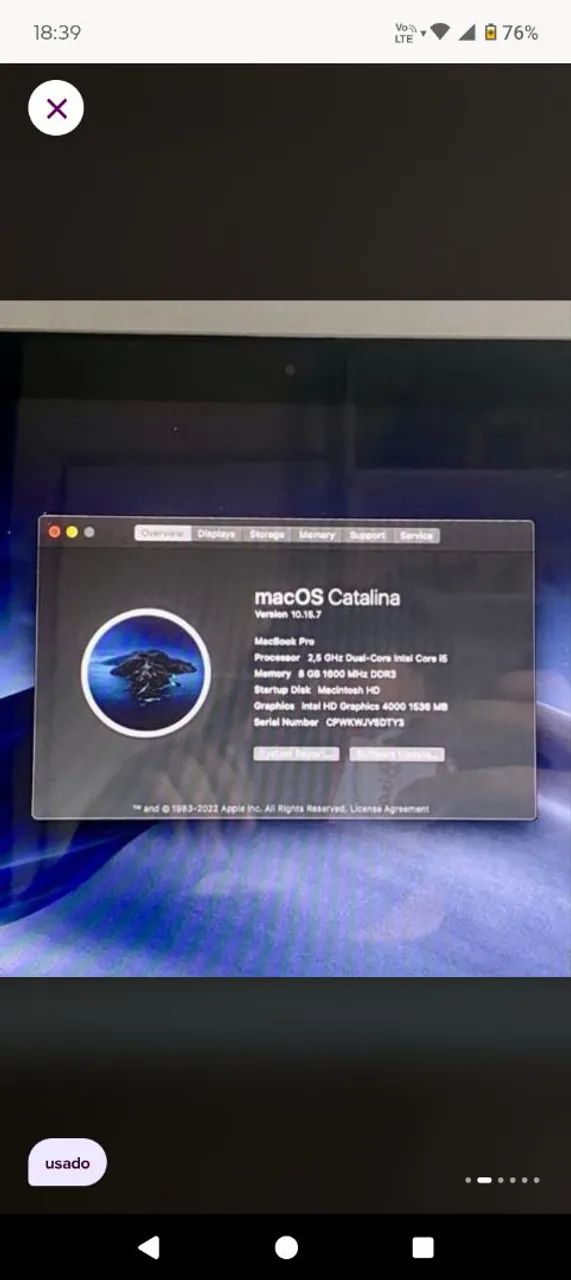 MacBook pro 2013  - Foto 2